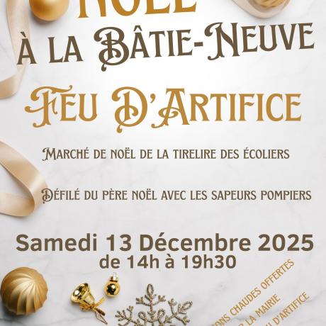 Marché de Noël_La Bâtie-Neuve