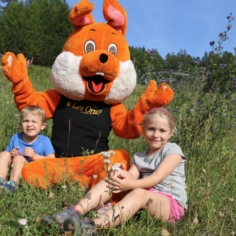 Rencontre avec L'Happy, notre mascotte_Les Orres - Rencontre avec L'Happy, notre mascotte_Les Orres