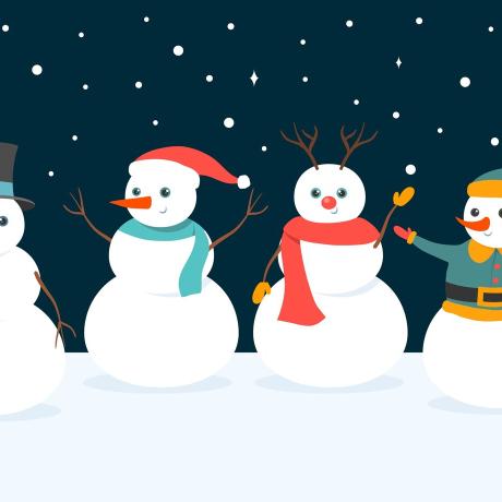 Concours de Bonhomme de Neige_Pra Loup 1600 - Bonhomme de Neige