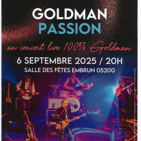Concert Goldman Passion_Embrun - Concert Goldman Passion_Embrun