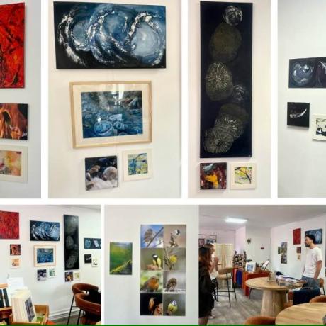 Expo-vente “Les 4 élèments”_Montclar - Exposition “Les 4 éléments”