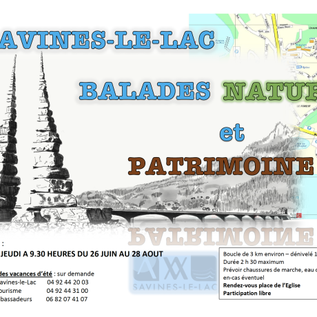 Balade nature et patrimoine village Savines-Le-Lac - Balade nature et patrimoine village Savines-Le-Lac Balade nature et patrimoine village Savines-Le-Lac - Balade nature et patrimoine village Savines-Le-Lac