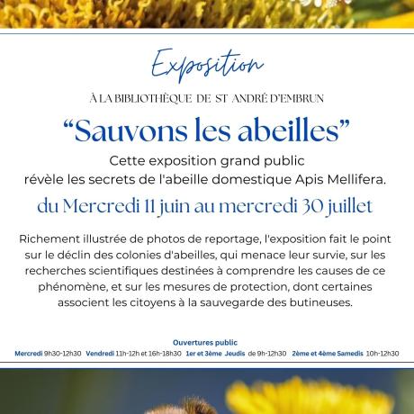 Sauvons les abeilles