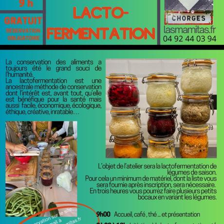Atelier de Lactofermentation - Le Micro Lieu