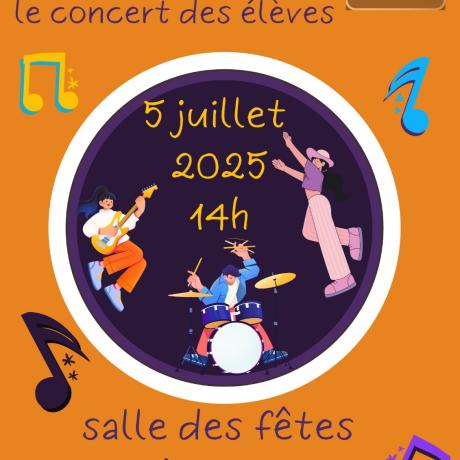 Concert des élèves du Centre de Musique Moderne_La Bâtie-Neuve