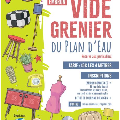 Vide Grenier du Plan d'Eau EMBRUN - Vide Grenier du Plan d'Eau EMBRUN