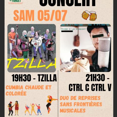 Concert Cumbia et reprises musicales - Concert Cumbia et reprises musicales au Fanget