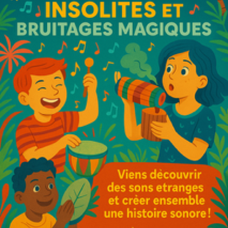 Atelier créatif Instruments insolites - Affiche