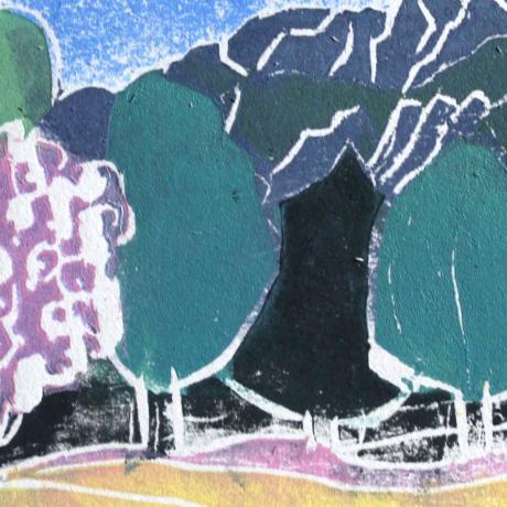 Ariello Laugier - Gravures peintures, Méolans-Revel