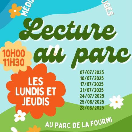 Lecture au parc_La Bâtie-Neuve - Lecture au parc_La Bâtie-Neuve
