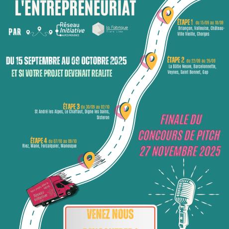 Tournée du bus de l'entrepreneuriat_La Bâtie-Neuve - Tournée du bus de l'entrepreneuriat_La Bâtie-Neuve