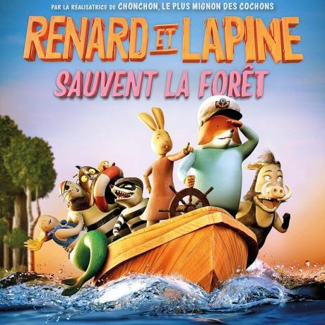 Cinéma : renard et lapine sauvent la forêt_Les Orres - Cinéma : renard et lapine sauvent la forêt_Les Orres