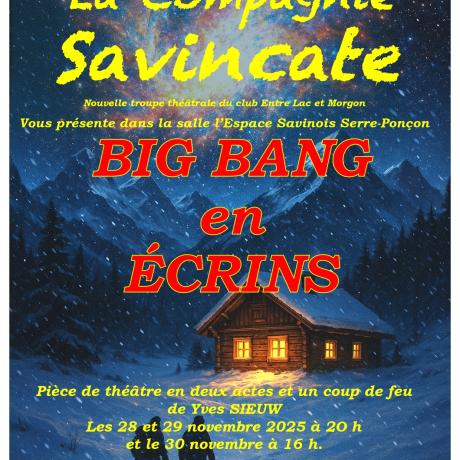 Théâtre "Big Bang en Écrins"_Savines-le-Lac - Théâtre "Big Bang en Écrins"_Savines-le-Lac