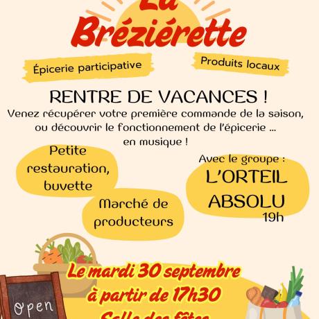 La Bréziérette rentre de vacances_Bréziers