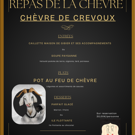 Repas de la chèvre_Crévoux - Repas de la chèvre_Crévoux