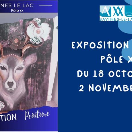 Exposition Peinture de Sabine Thouant - Exposition Peinture de Sabine Thouant
