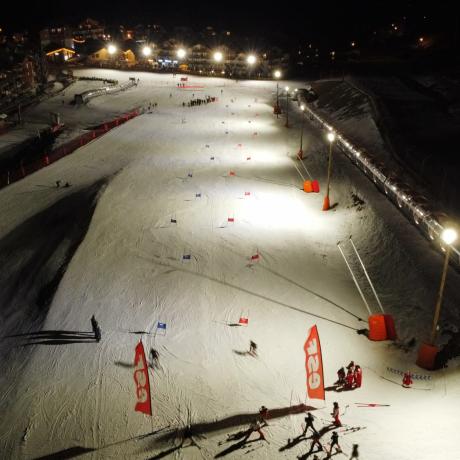 Nocturne Slalom parallèle by ESF_Les Orres
