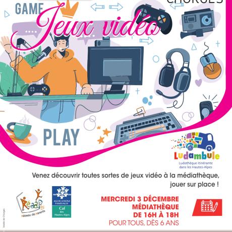 découverte jeux vidéos CHO - découverte jeux vidéos CHO