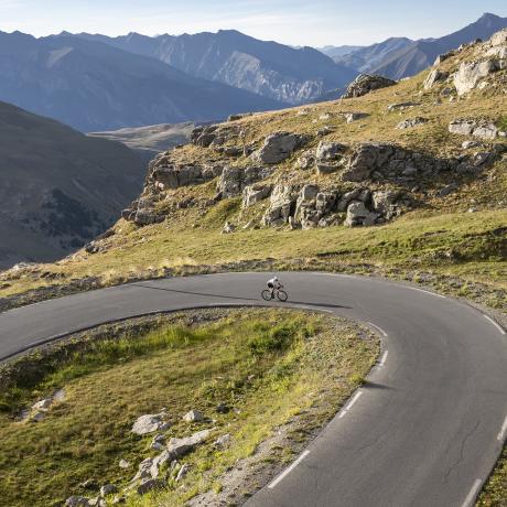 Le Paris-Nice Cyclo – 22ᵉ édition - Cyclisme sur le col de la Bonette