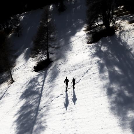Marche au lever du jour et respiration consciente - Le Sauze 1400