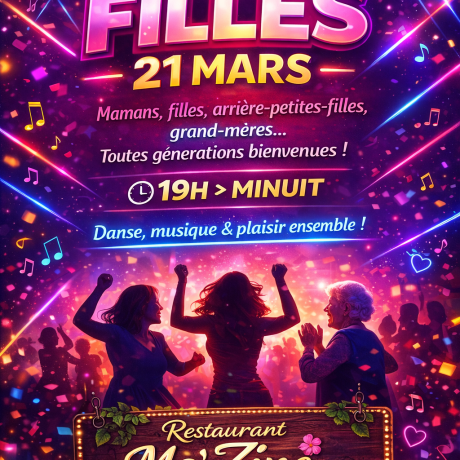 Soirée filles chez Ma'zine_Seyne - affiche