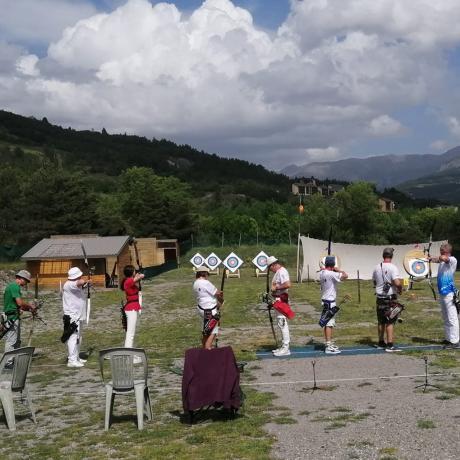 Championnat départemental de tir à l'arc en extérieur_Barcelonnette