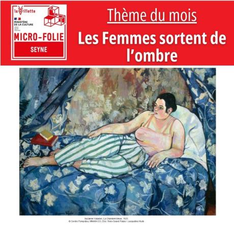 Conférence à la Micro folie_Seyne - Les Femmes sortent de l’ombre