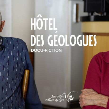 Projection du film Hôtel des Géologues à Seyne - France et Alain Amielh