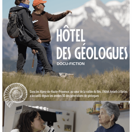 Projection du film Hôtel des Géologues_Barles - Affiche