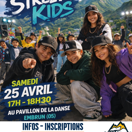 Atelier danse Street Kids_Embrun - Atelier danse Street Kids_Embrun