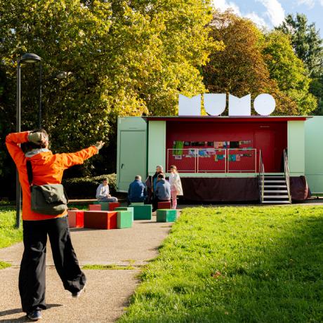 Portes ouvertes de l'exposition "Pompidou Circus" du MuMo X Centre Pompidou_Barcelonnette