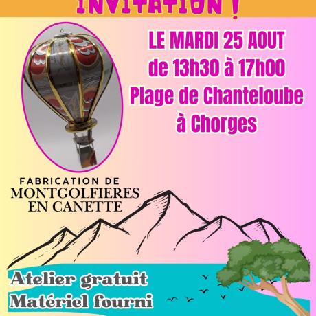 Animation plage CHORGES - Animation plage CHORGES