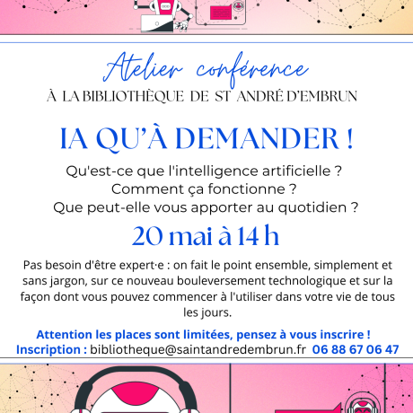 IA QU’À DEMANDER ! - IA QU’À DEMANDER !