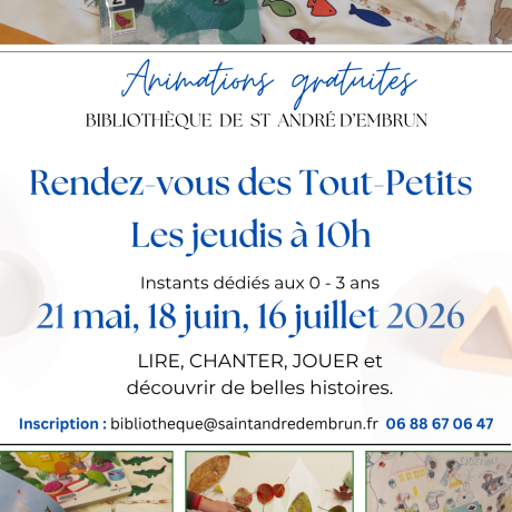 Rendez-vous des Tout-Petits - Rendez-vous des Tout-Petits