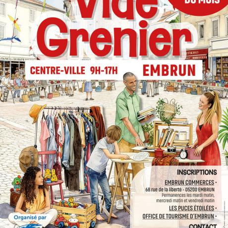 Vide grenier EMBRUN - Vide grenier EMBRUN