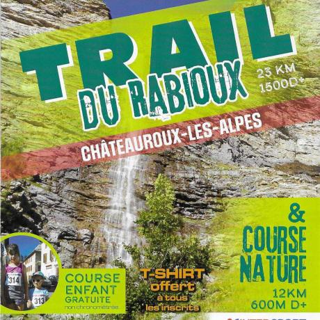 Trail du Rabioux CHÂTEAUROUX-LES-ALPES - Trail du Rabioux CHÂTEAUROUX-LES-ALPES