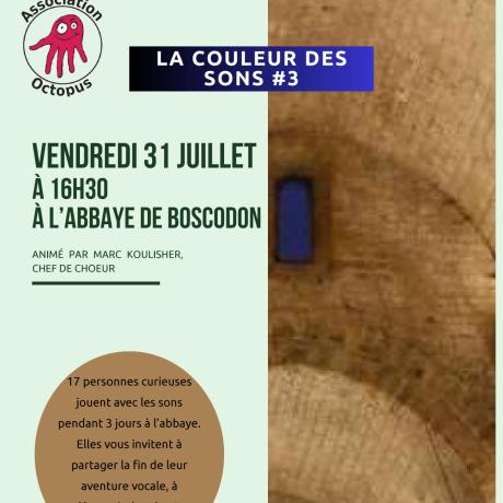 Restitution publique de fin de stage de chant "Les couleurs des sons" #3 CROTS - Restitution publique de fin de stage de chant "Les couleurs des sons" #3 CROTS