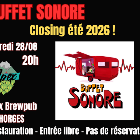 soirée buffet sonore CHORGES - soirée buffet sonore CHORGES