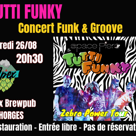 concert tutti funky CHORGES - concert tutti funky CHORGES