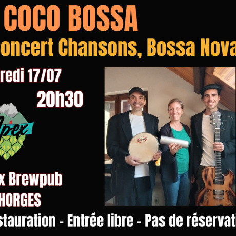 concert coco bossa CHORGES - concert coco bossa CHORGES