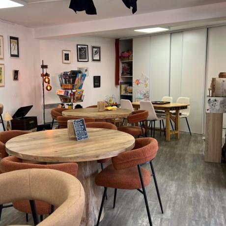 Atelier artistique au Café des Arts_Montclar - Café des Arts
