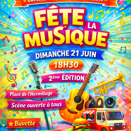 Affiche Fête de la musique