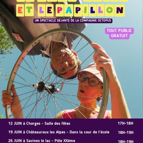 Spectacle - Le pare-brise et le papillon_Châteauroux-les-Alpes - Spectacle - Le pare-brise et le papillon_Chorges