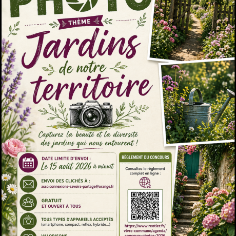 Concours photo "les jardins de notre territoire"_Réotier