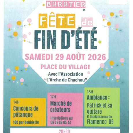Fête de fin d'été à Baratier_Baratier - Fête de fin d'été à Baratier_Baratier