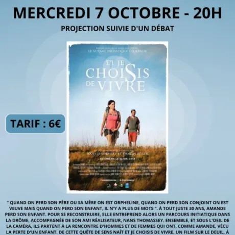 Ciné Débat Et je choisis de vivre_Embrun - Ciné Débat Et je choisis de vivre_Embrun
