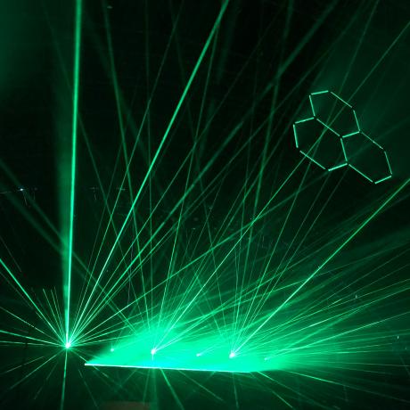 Show Laser son et lumières au Chalet_Seyne - Show Laser